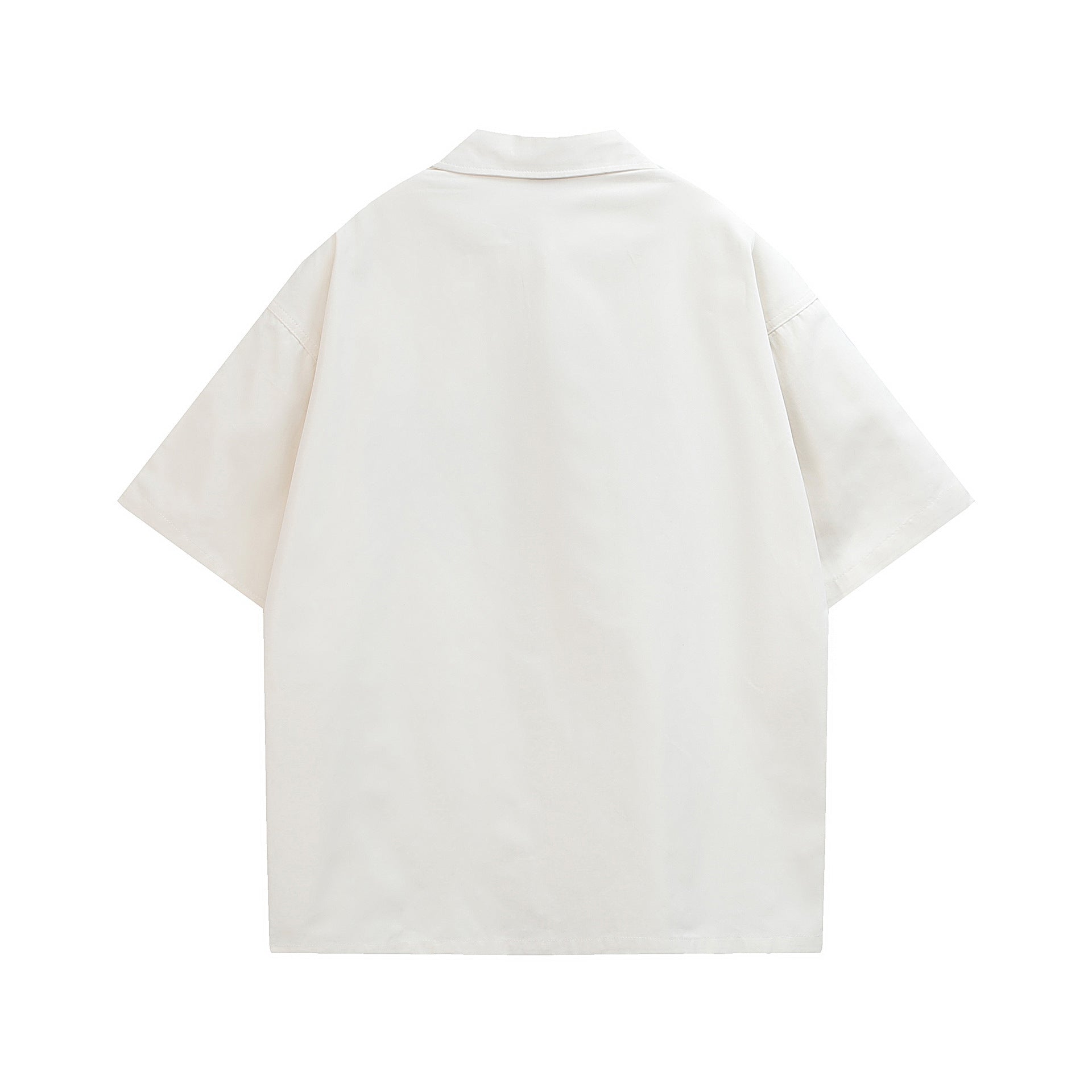 European Hip Hop Letter Short Sleeve Shirt For Men And Women