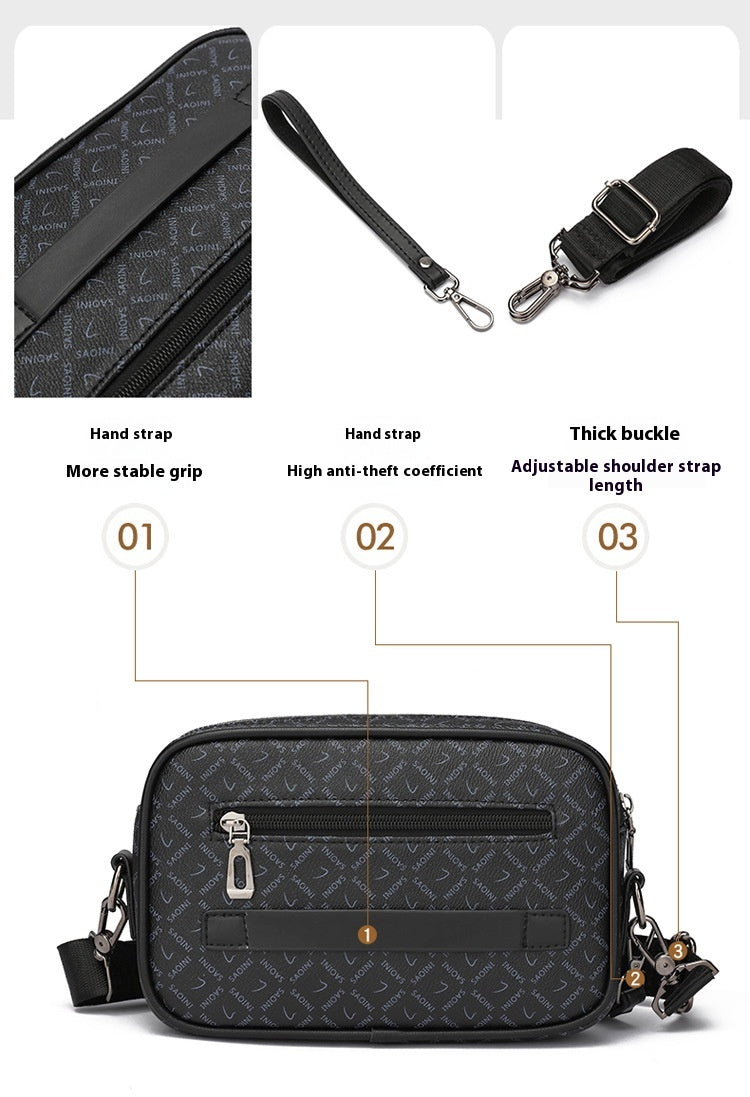 Large Capacity Shoulder Messenger Bag - Casual Crossbody Handbag