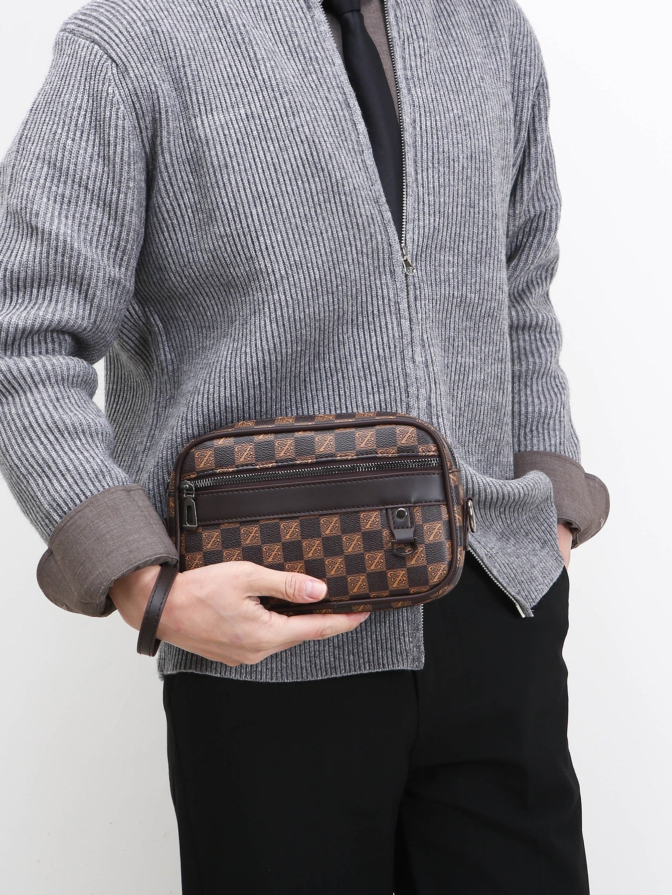 Large Capacity Shoulder Messenger Bag - Casual Crossbody Handbag