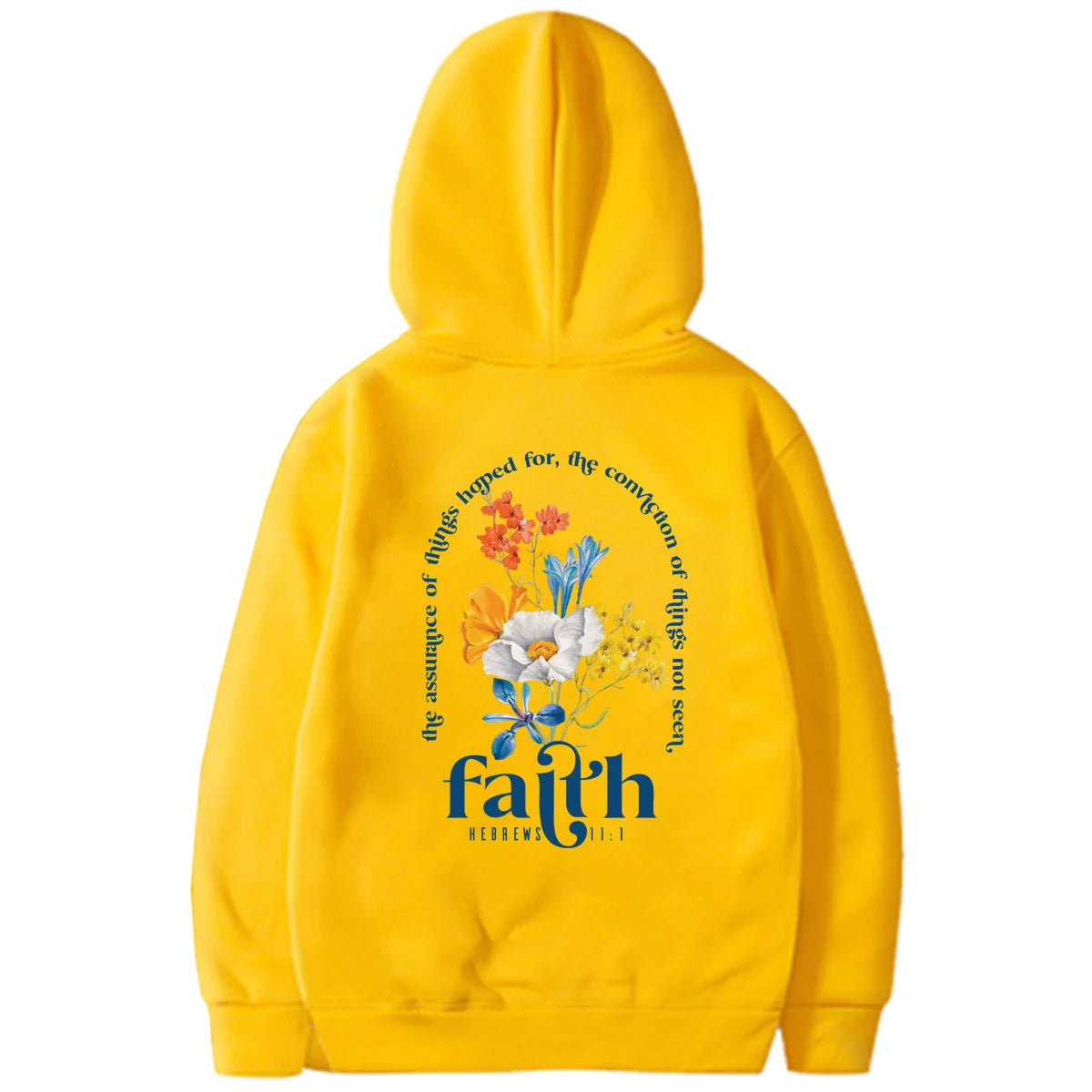 Aesthetic Christian Hoodie - Inspirational Bible Verse Design