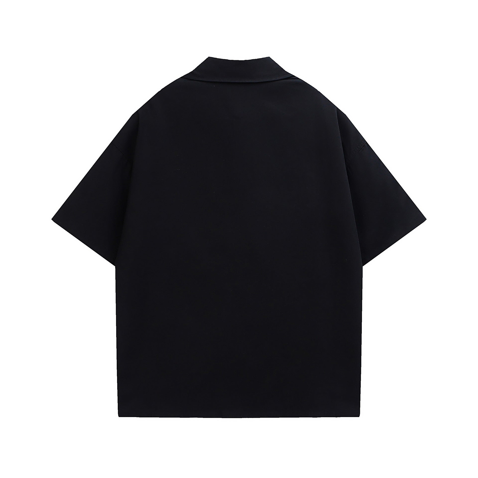 European Hip Hop Letter Short Sleeve Shirt For Men And Women